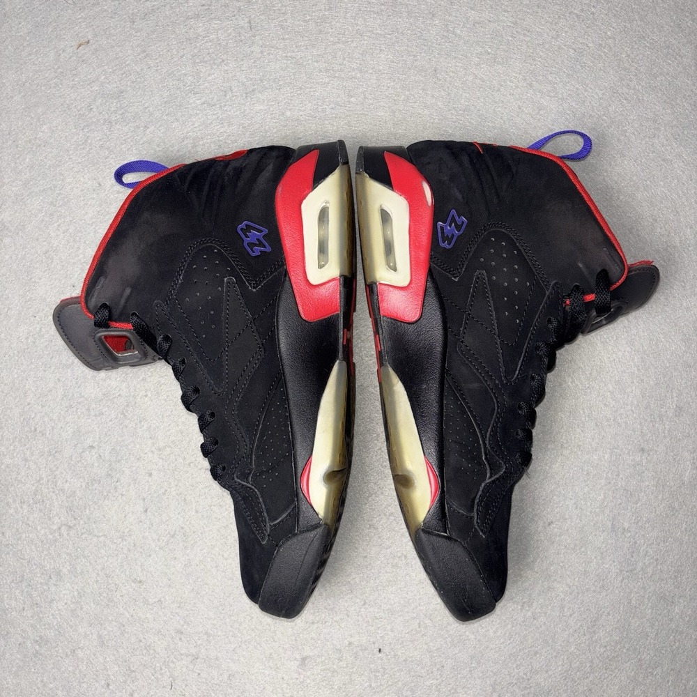 Nike Jordan Jumpman MVP‎ "Raptors" DZ4475-006 Men's Size 10 Black Red Purple - Picture 3 of 8